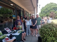Sunwood book-signing success at Fernhurst Hub