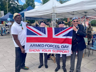 Café 1759 in Bordon stages Armed Forces Day event