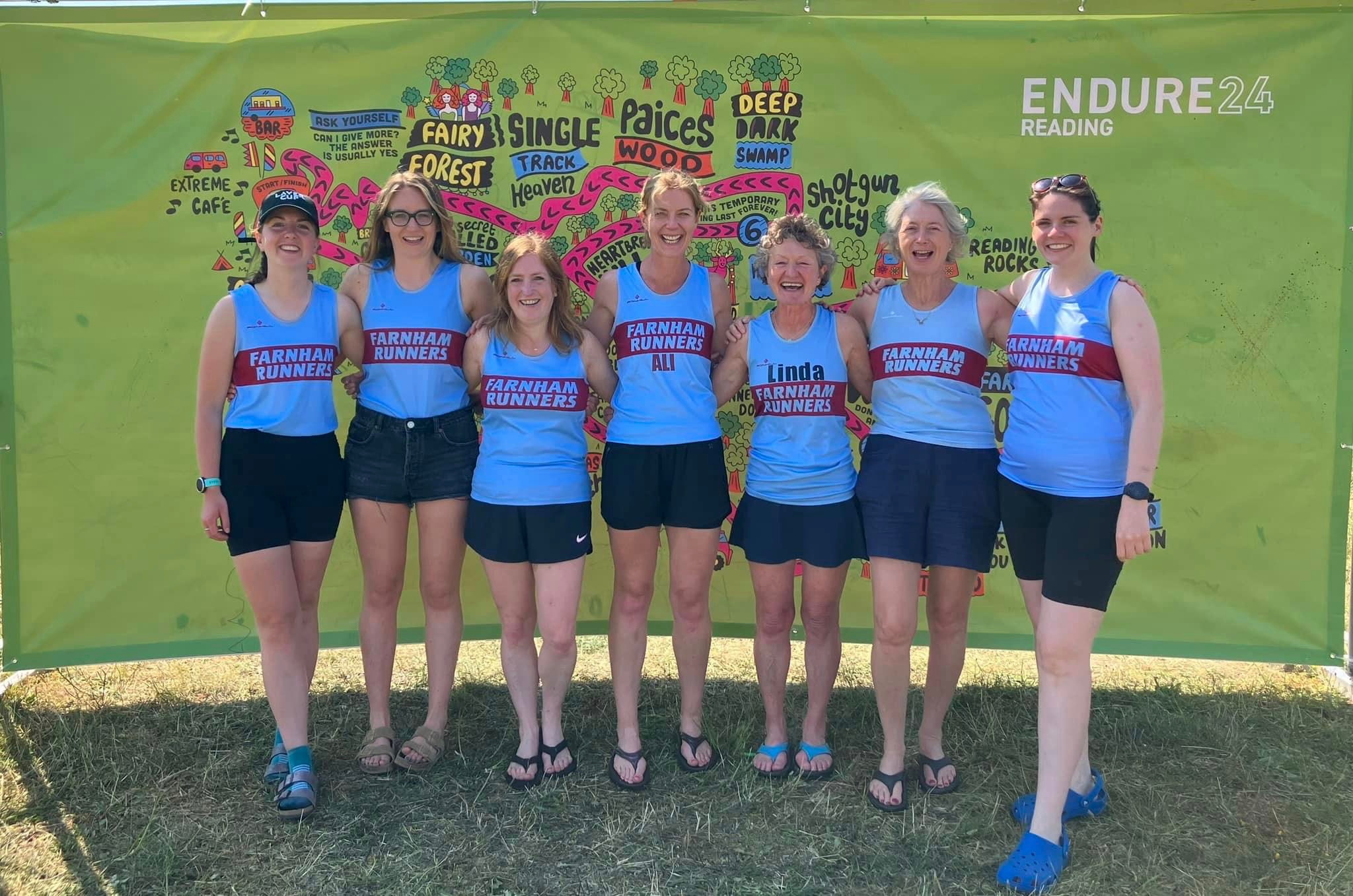 Farnham Runners took on the Endure 24 relay race