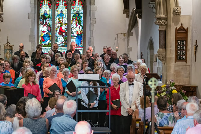 Waverley Singers, St Mary's Church, Frensham, July 1st 2023.