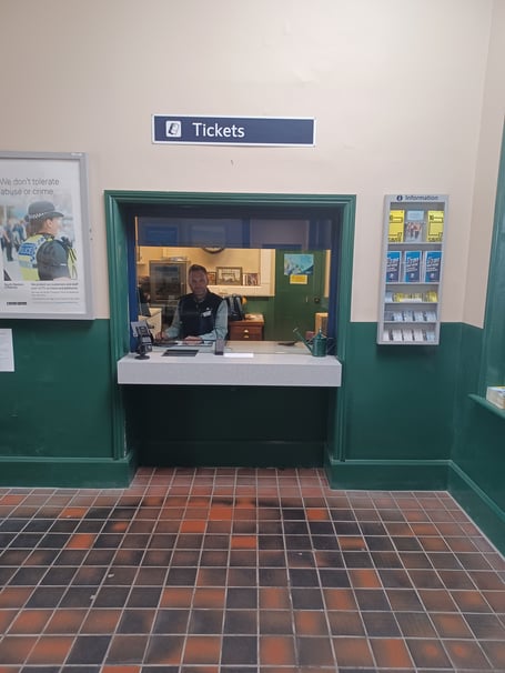 Alton Station ticket office is one of 190 set to be closed across the South Western Railway network