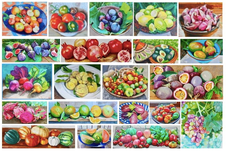 Farnham-based artist Margie O’Brien has exhibited widely including in South Africa, California, Austria and the UK