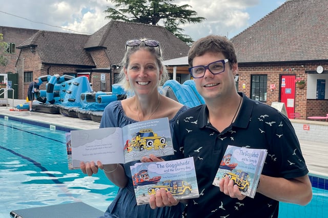 Olympian Katy Sexton launches book at Petersfield Open Air Pool