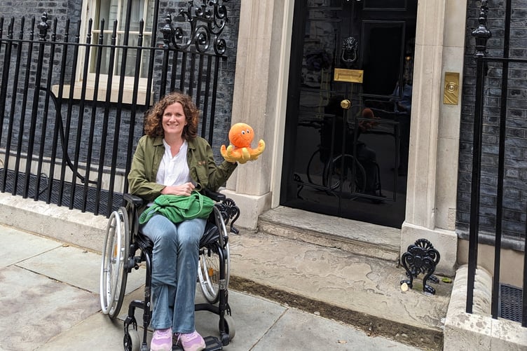 Ailsa at Downing Street