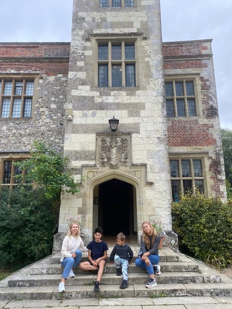 Ukrainian mum in Chawton