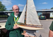 Model yacht built by German POWs among recent repair cafe successes