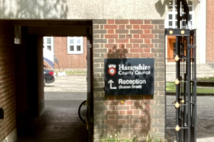 Hampshire County Council offices.