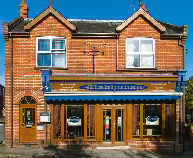 Liss tandoori shortlisted for regional award