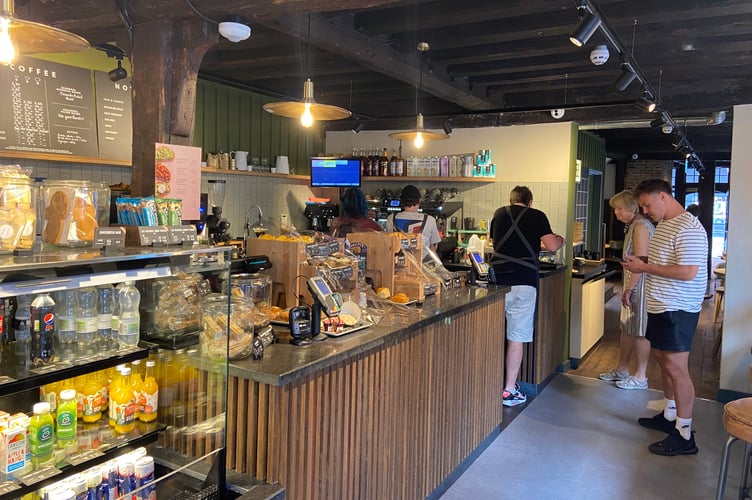 Harris+Hoole coffee shop in Lion & Lamb Yard, Farnham