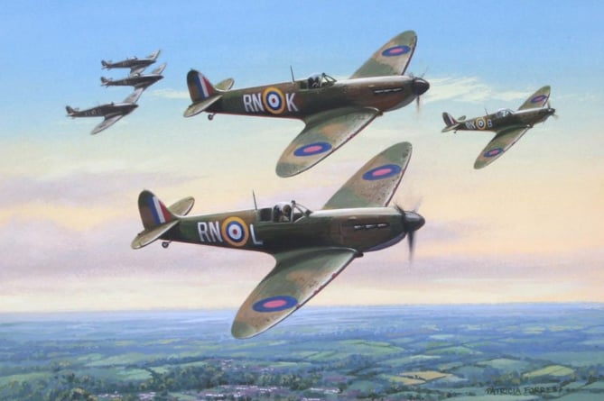 Battle of Britain painting