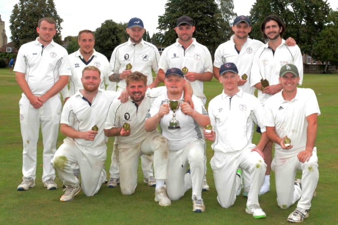 Chawton Cricket Club won the Cyril Thompson Trophy