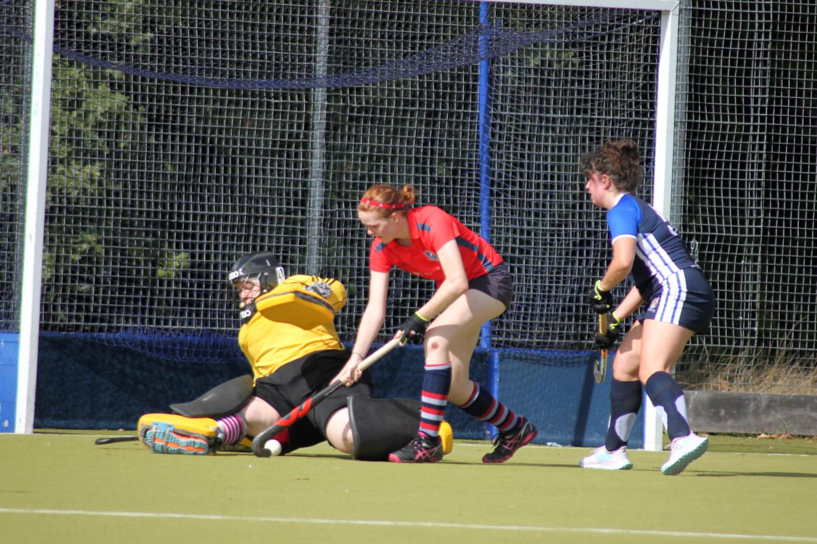 Sophie Edwards controls the ball 