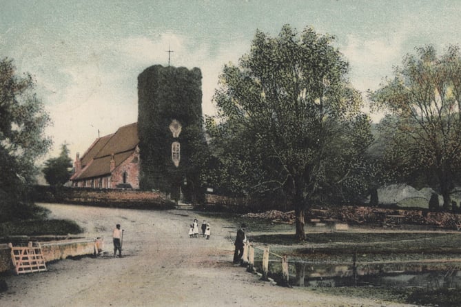 Buriton Church 1900