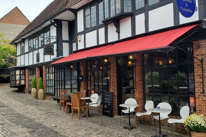 Valentino's in Lion & Lamb Yard, Farnham