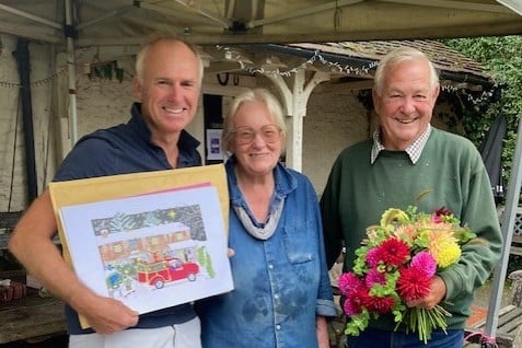 Harrow Christmas Card launch