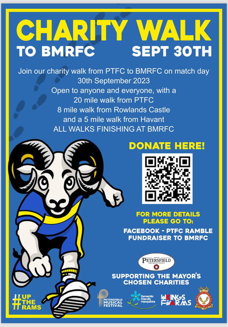 PTFC Walk Poster