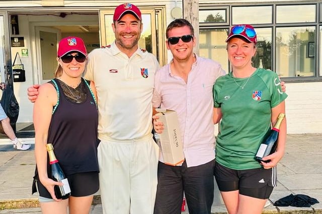 Grayshott Cricket Club finished their season in style with a president's day celebration