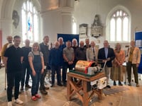 Church’s ‘carillon’ chime machine brought back to life by Men in Sheds