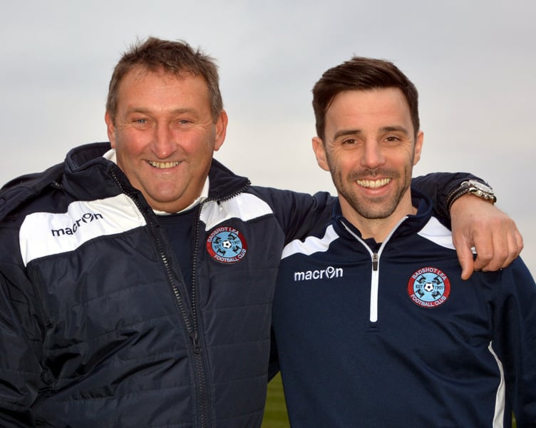 Former Badshot Lea co-manager Dave Ford (left) has good memories