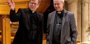 Archbishop condemns Gaza violence on historic visit to Petersfield