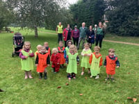 Flower power as Liss toddlers get involved in wildflower planting