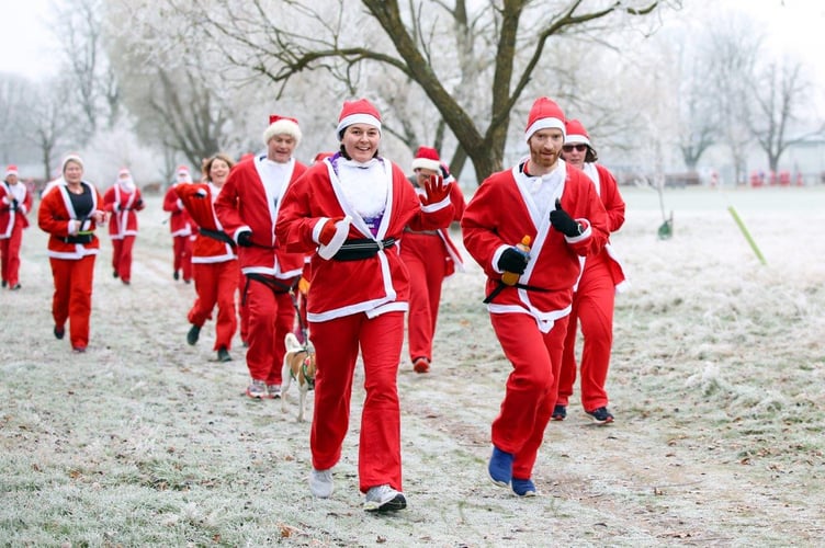 Phyllis Tuckwell will celebrate the 20th anniversary of its Santa Fun Run on Sunday, December 3