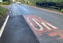 Council promises to finish job after sketchy painting on Liss road 
