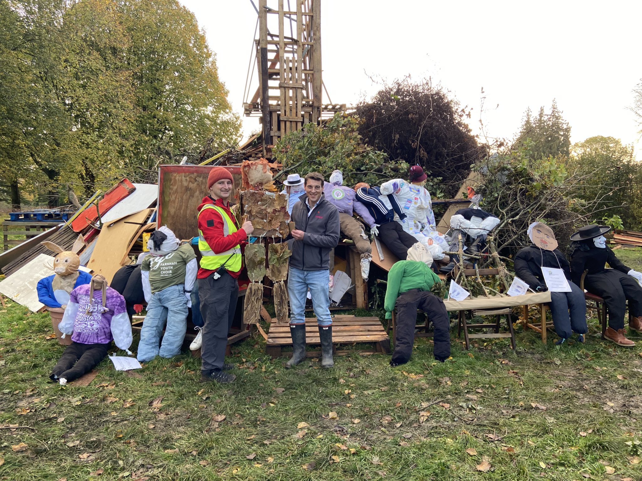 Farnham Fireworks: Community cashes in on Fifty for Fawkes Guy contest