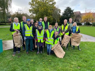 Conservatives clean up in Farnham – with bin bags, not ballot boxes...