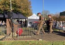 WATCH: Last Post sounded at Whitehill & Bordon Remembrance service