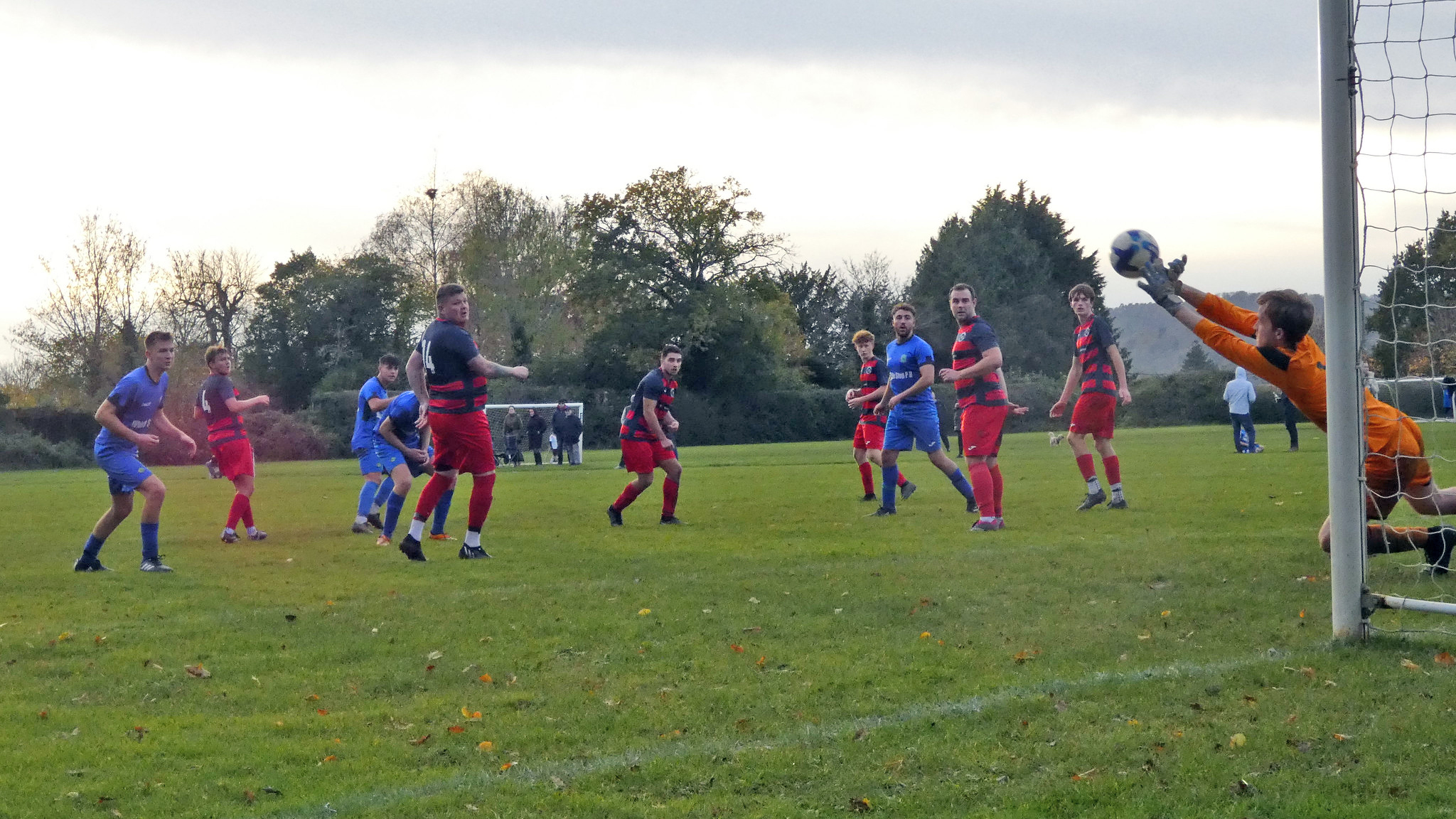 Action from Liss Athletic Reserves' 5-1 win against Paulsgrove Reserves