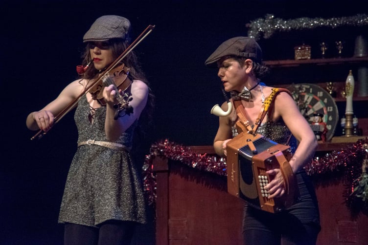 The Lock In Christmas Carol featuring The Demon Barbers, Lawrence Batley Theatre, 2016.