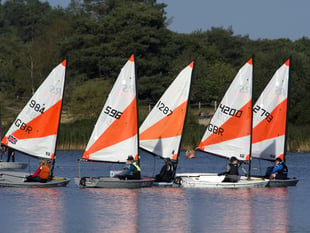 Frensham Pond Sailing Club celebrate RS Tera traveller series success