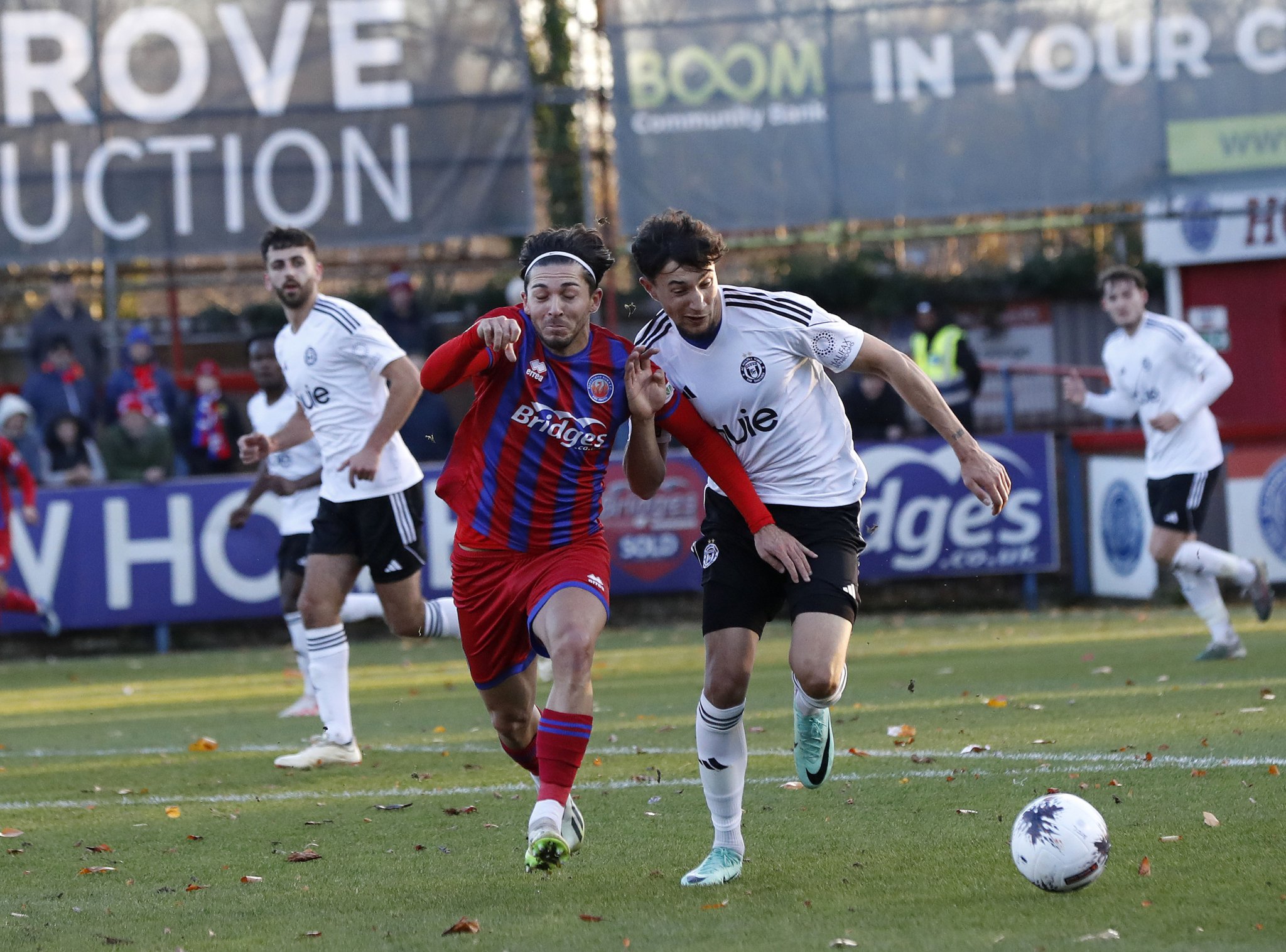 Action from Aldershot Town’s 1-0 win against FC Halifax Town in the National League