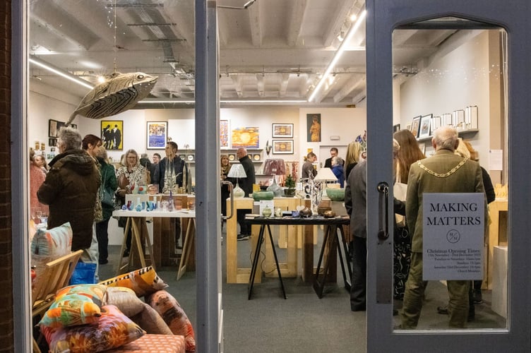 Making Matters’ has opened a pop-up shop in Farnham for four years’ running   PHOTO: SUSANNA WARREN / @shotsbysus