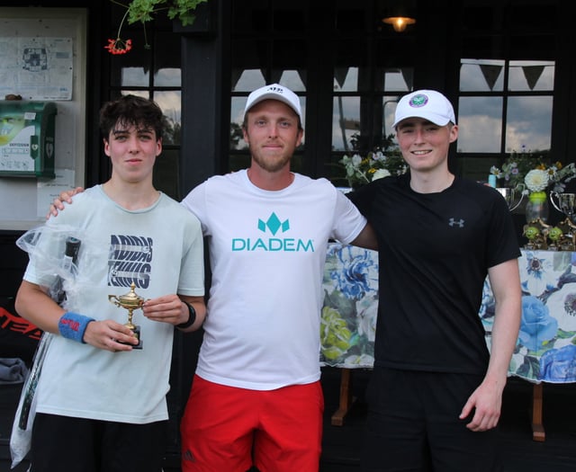 Winners crowned at Steep Tennis Club’s Championship finals day