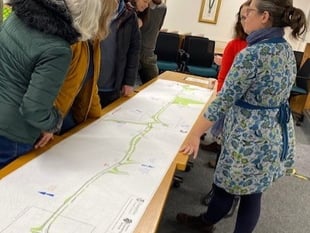 Plans for dangerous Petersfield road draw big crowd to Penns Place