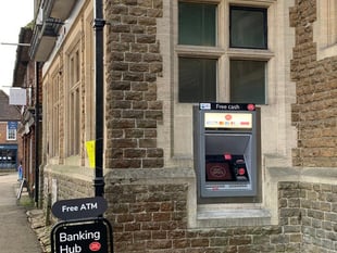 Banking 'disgrace' fixed with new hub and cash machine in Haslemere