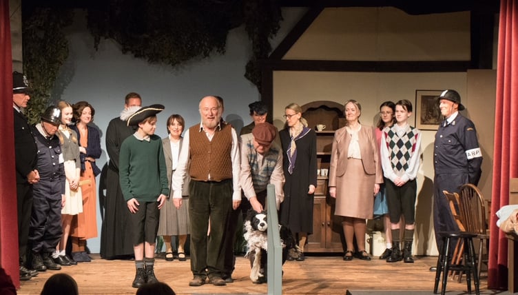 A scene from Goodnight Mister Tom by the Tilbourne Players, Tilford, November 16th to 18th 2023.