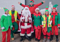 Santa's Sleigh begins tour of Petersfield today with Round Table help