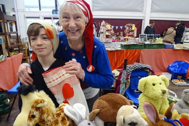 Lots of love for Ukrainian doll maker at Petersfield Christmas market