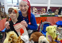 Lots of love for Ukrainian doll maker at Petersfield Christmas market