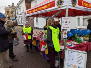 Petersfield Lions launch campaign to feed and heat the less fortunate