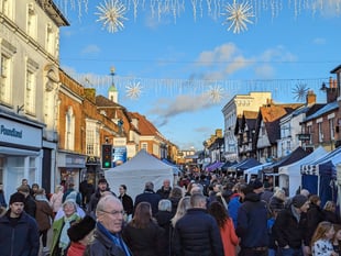 Farnham Christmas Market cancelled as Storm Darragh dampens spirits