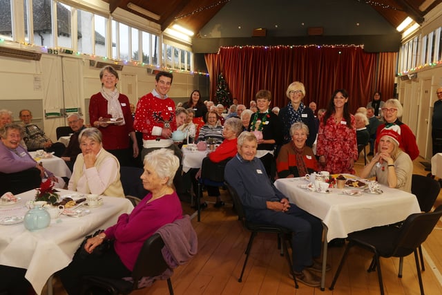 Rowledge folk treated to tea, treats and tinsel by new volunteer group