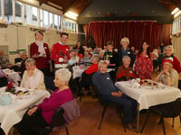 Rowledge folk treated to tea, treats and tinsel by new volunteer group