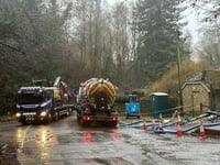 Huge sewage leak in Churt threatens stream flowing into Frensham Pond