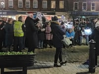 Annual Carols in the Square draws big crowd to Petersfield town centre