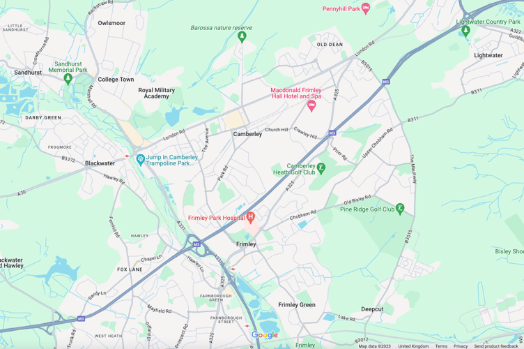More than a month of roadworks are set to get underway on a four-mile stretch of the M3 between Frimley and Lightwater this January and February