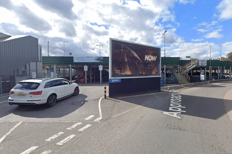 Farnham station car park